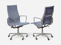 Charles and Ray Eames, Five Aluminum Group Executive Chairs