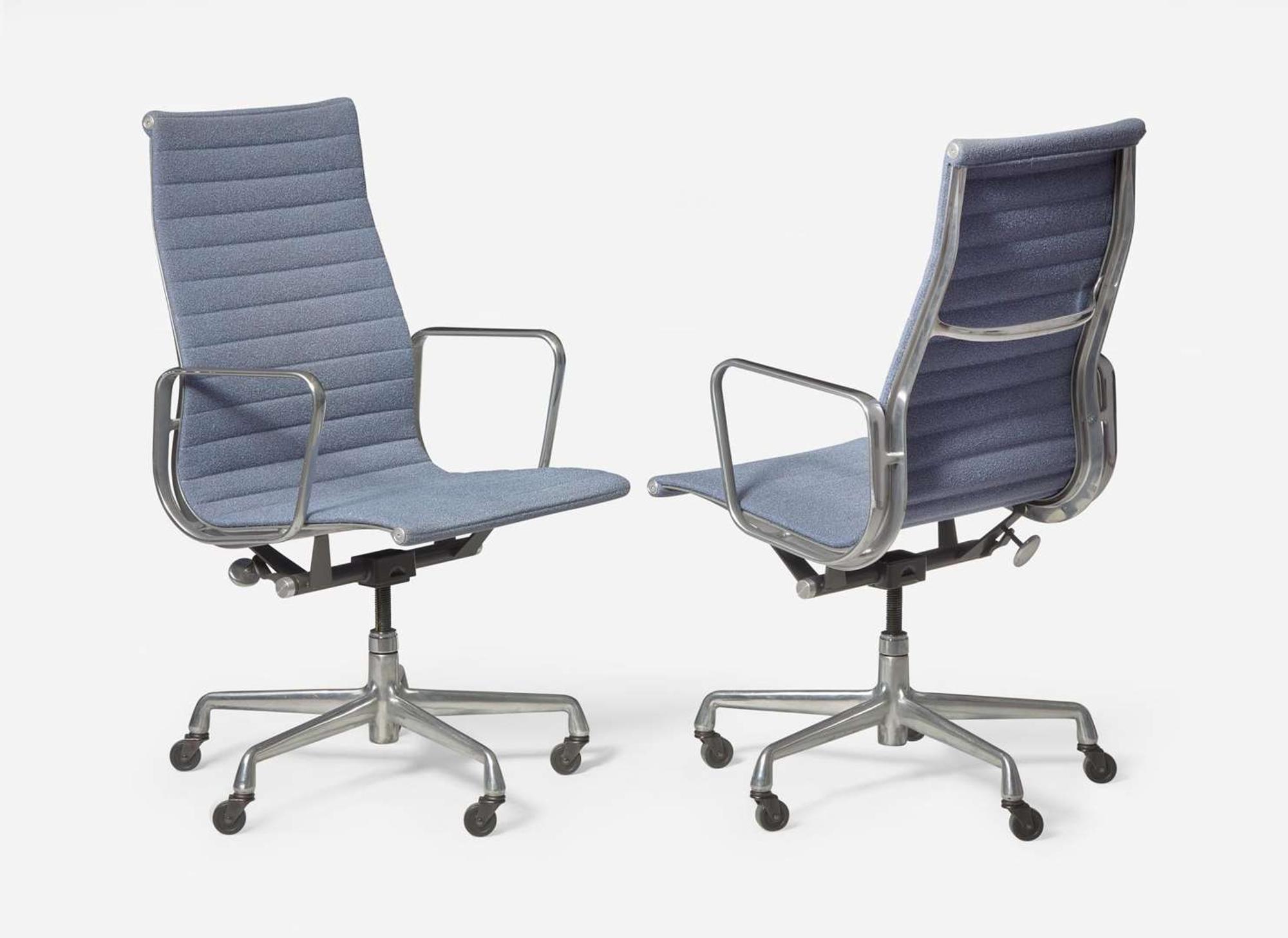 Charles and Ray Eames, Five Aluminum Group Executive Chairs