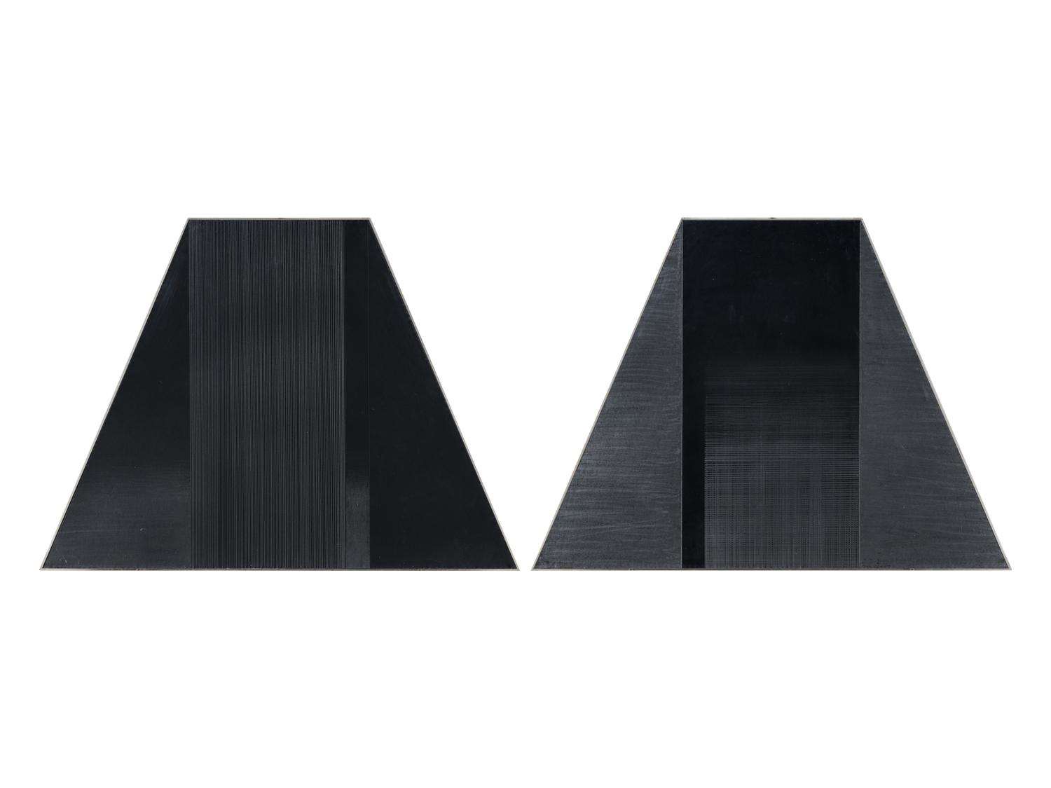Bild 12/Fur/S,W,B # 4, 1979 (diptych)