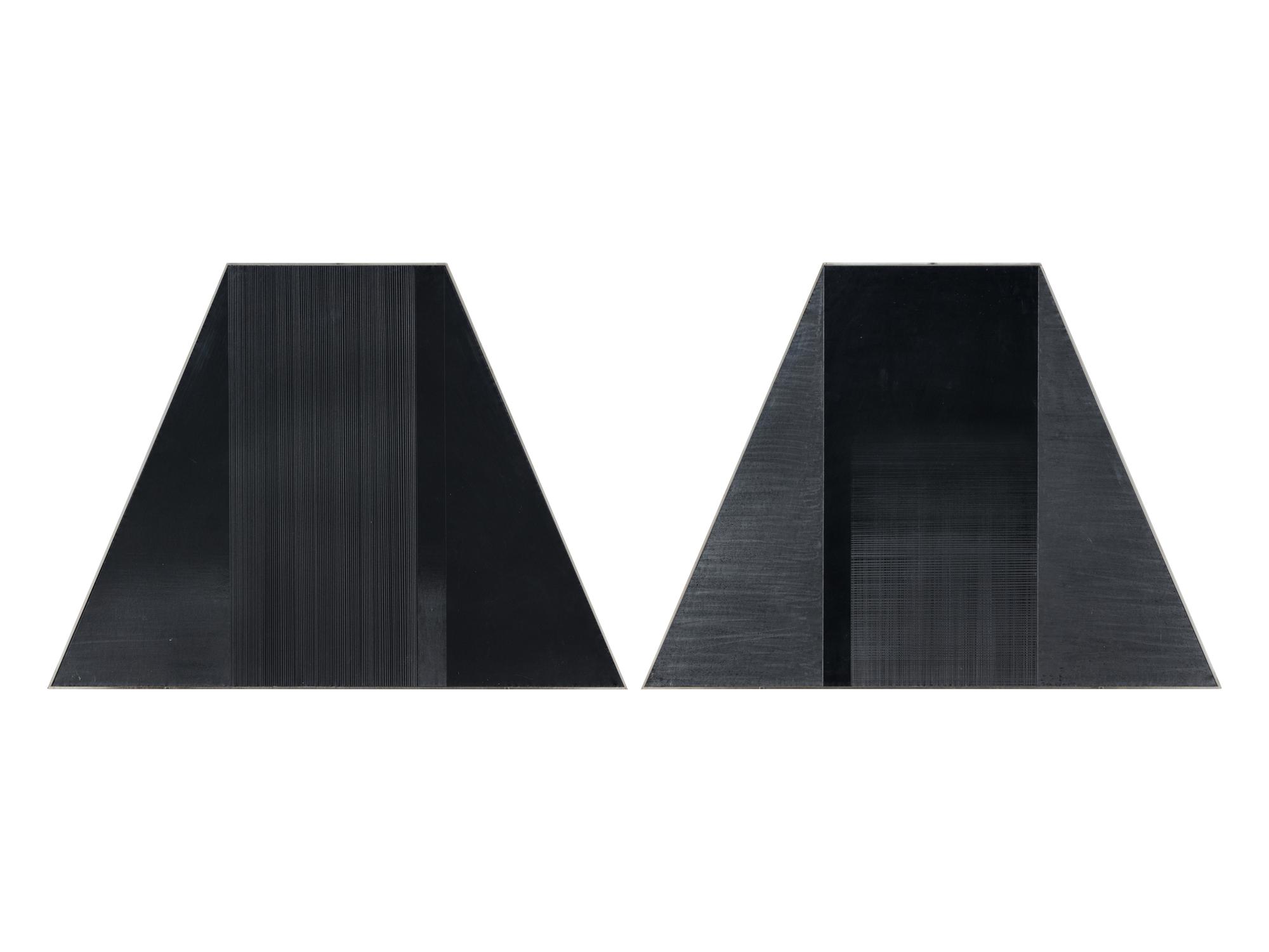 Bild 12/Fur/S,W,B # 4, 1979 (diptych)