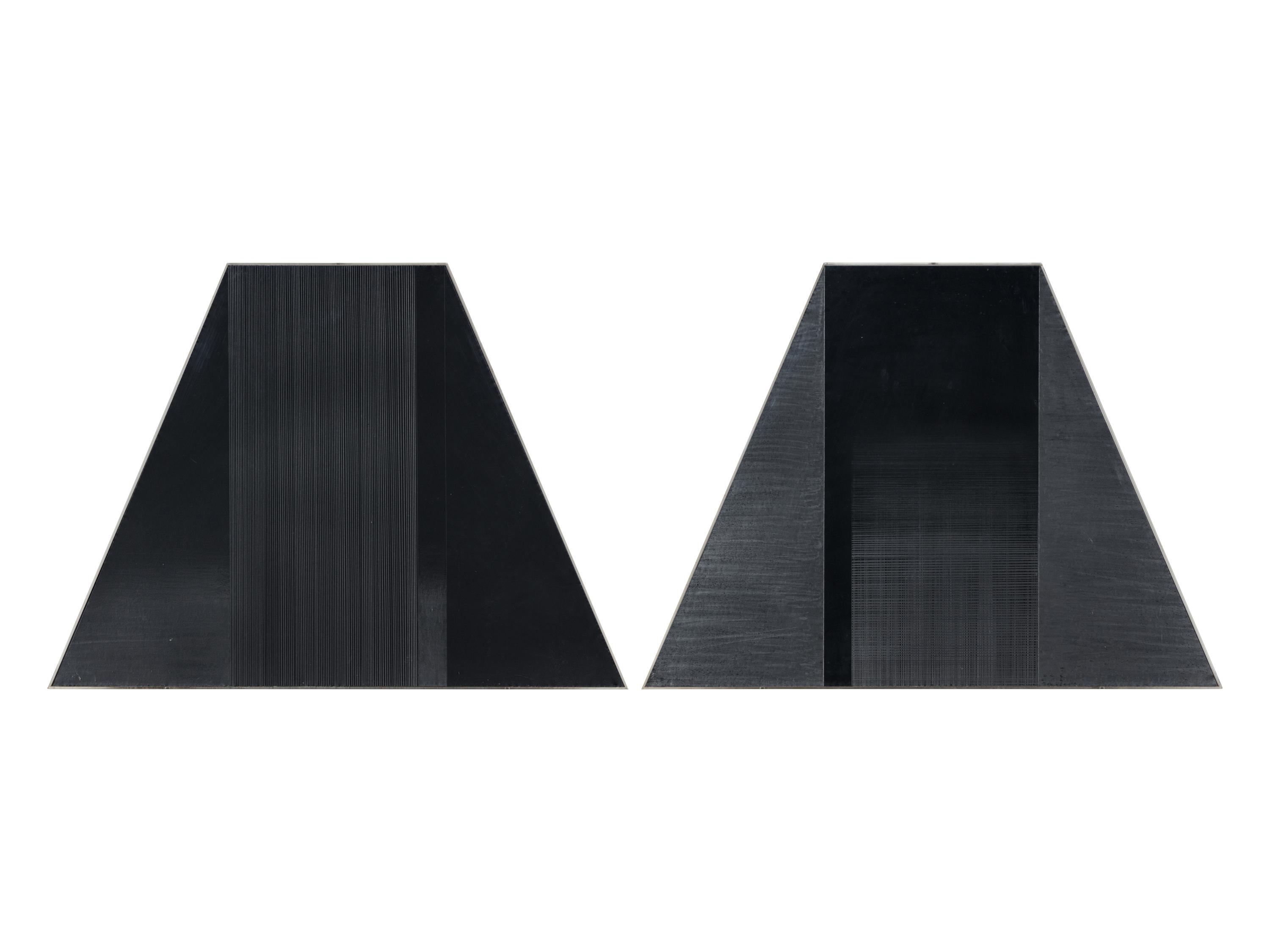Bild 12/Fur/S,W,B # 4, 1979 (diptych)
