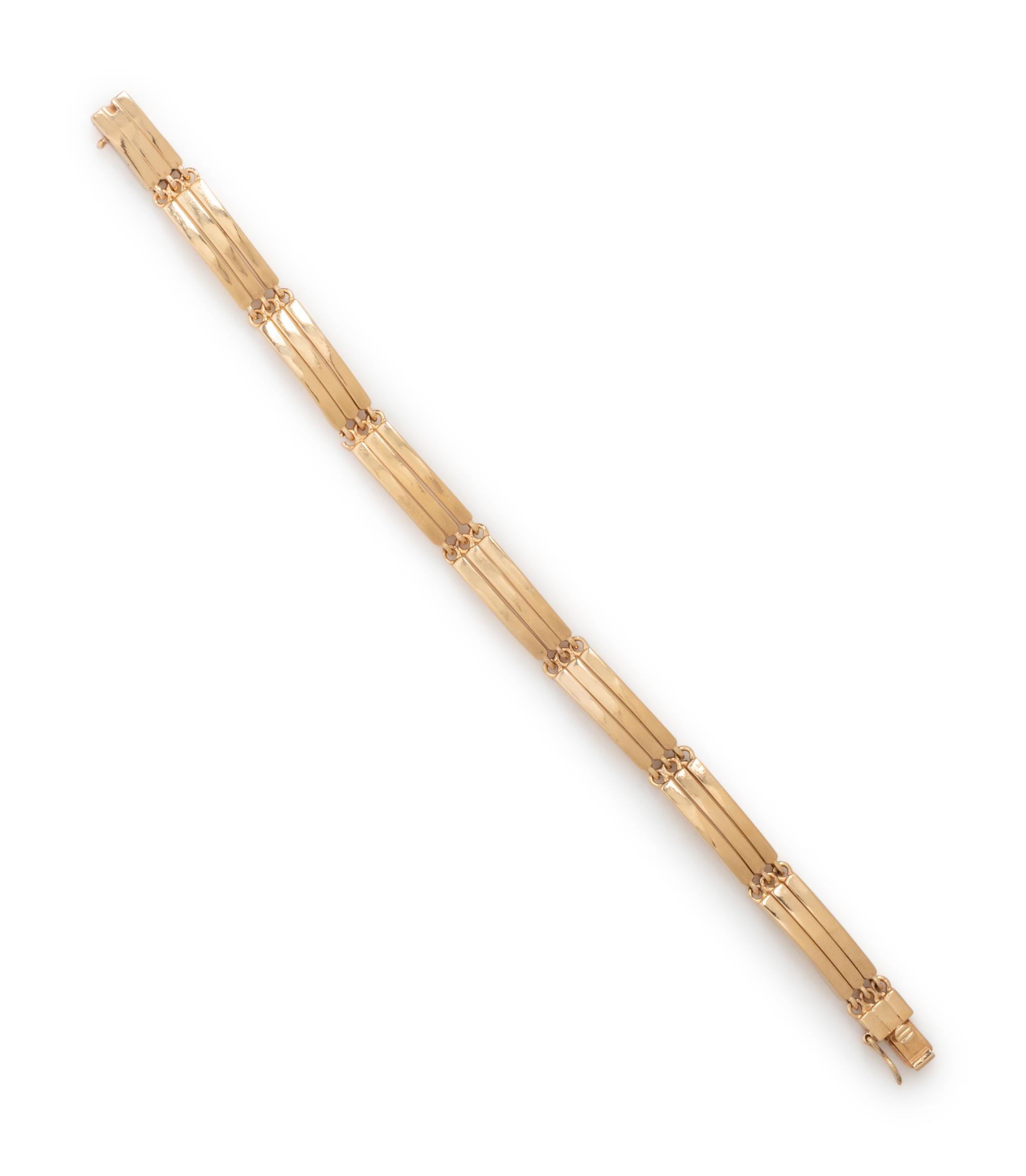 YELLOW GOLD BRACELET