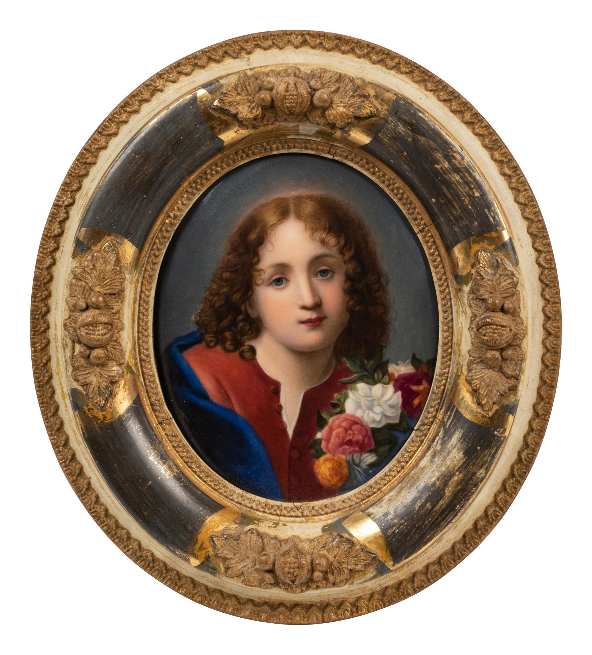 A Berlin (K.P.M.) Porcelain Plaque