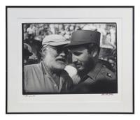 Con Hemingway (Fidel Castro with Ernest Hemingway), 1960