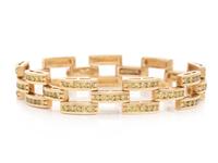 YELLOW GOLD AND YELLOW DIAMOND BRACELET