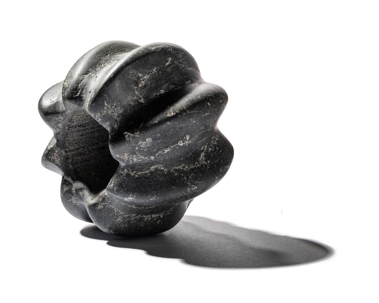Two Chavin Stone Mace Heads