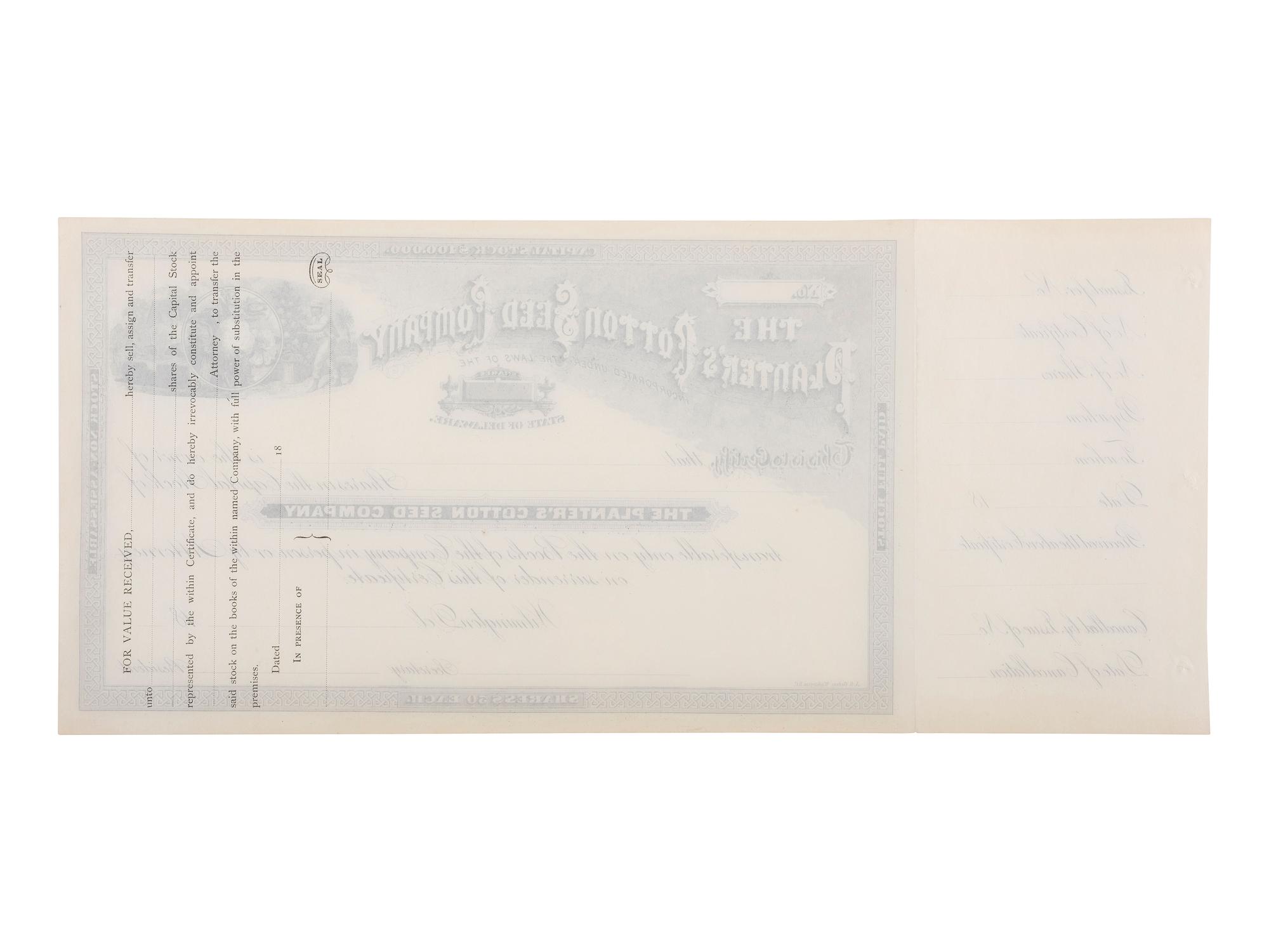[AFRICAN AMERICANA]. A group of 4 stock certificates or bonds with African American subject matter, incl. stock in Lena Horne Beauty Products Inc.