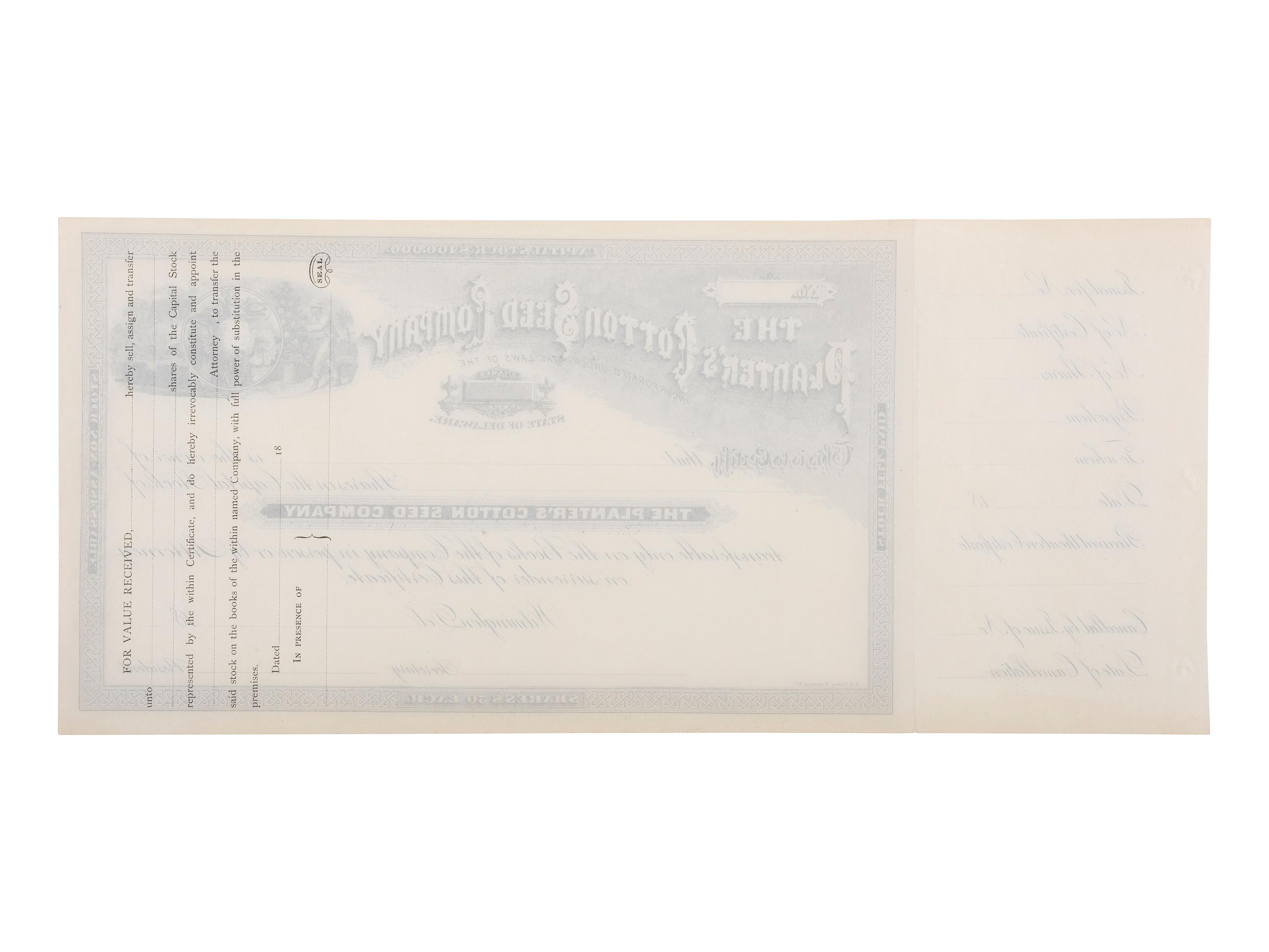 [AFRICAN AMERICANA]. A group of 4 stock certificates or bonds with African American subject matter, incl. stock in Lena Horne Beauty Products Inc.