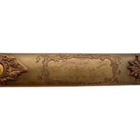 Two Ames Presentation Swords to Lt. Henry Ward (Capt.) 57th Mass Infantry WIA at Antietam, Spotsylvania & Petersburg, POW Petersburg & Post-War General