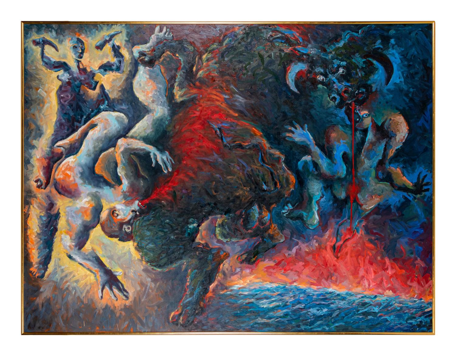 Crescent Moon in the Strait