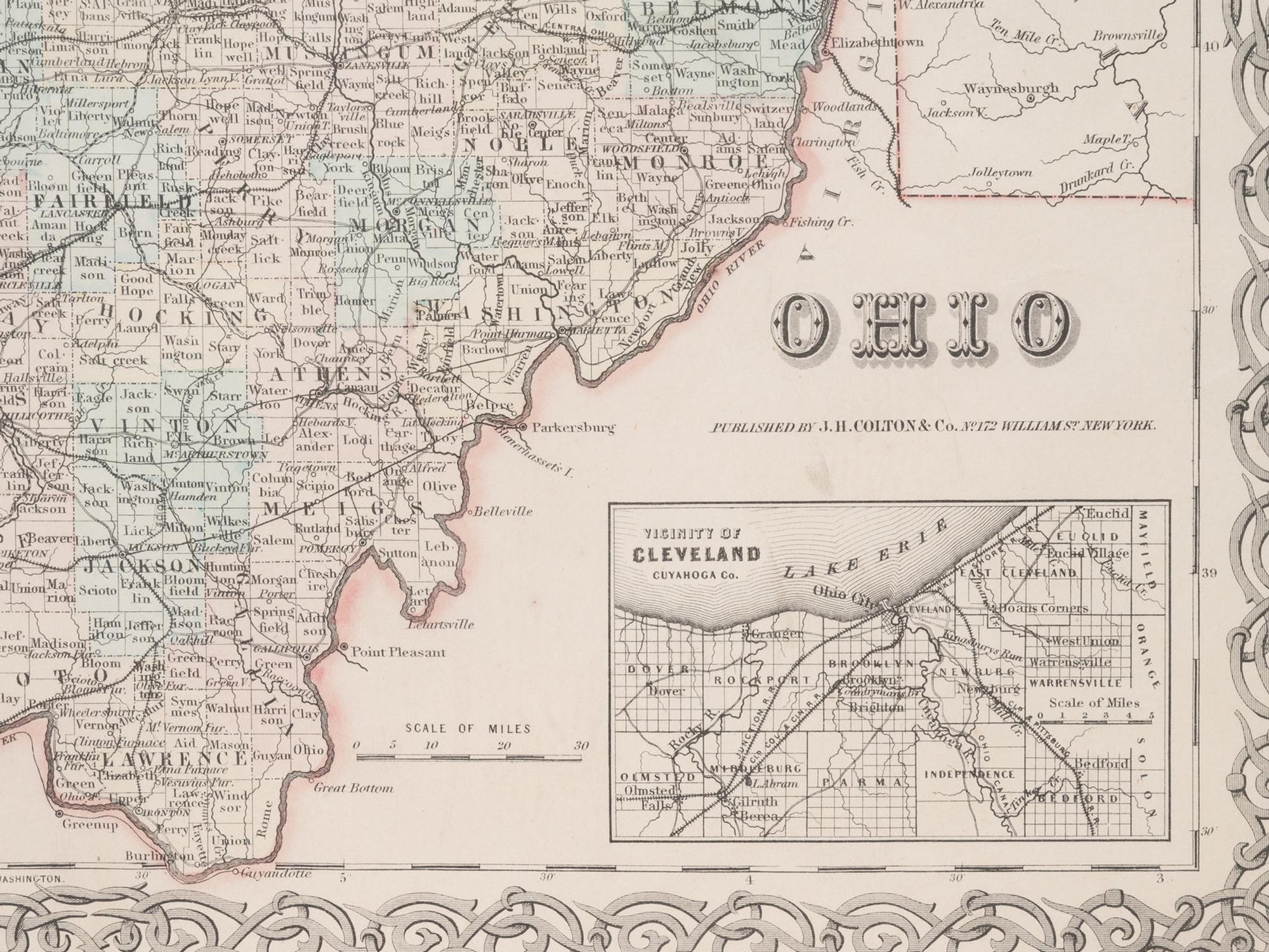A Group of Five Maps of the Midwest