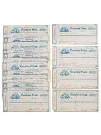 [CIVIL WAR] -- [DRAFT RIOTS]. Archive related to the New York City Draft Riots of 1863, incl. substitute bounty forms, correspondence, damage reimbursement checks, and more.