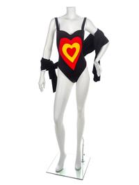 Moschino Swimsuit and Wrap, 1990-2000s