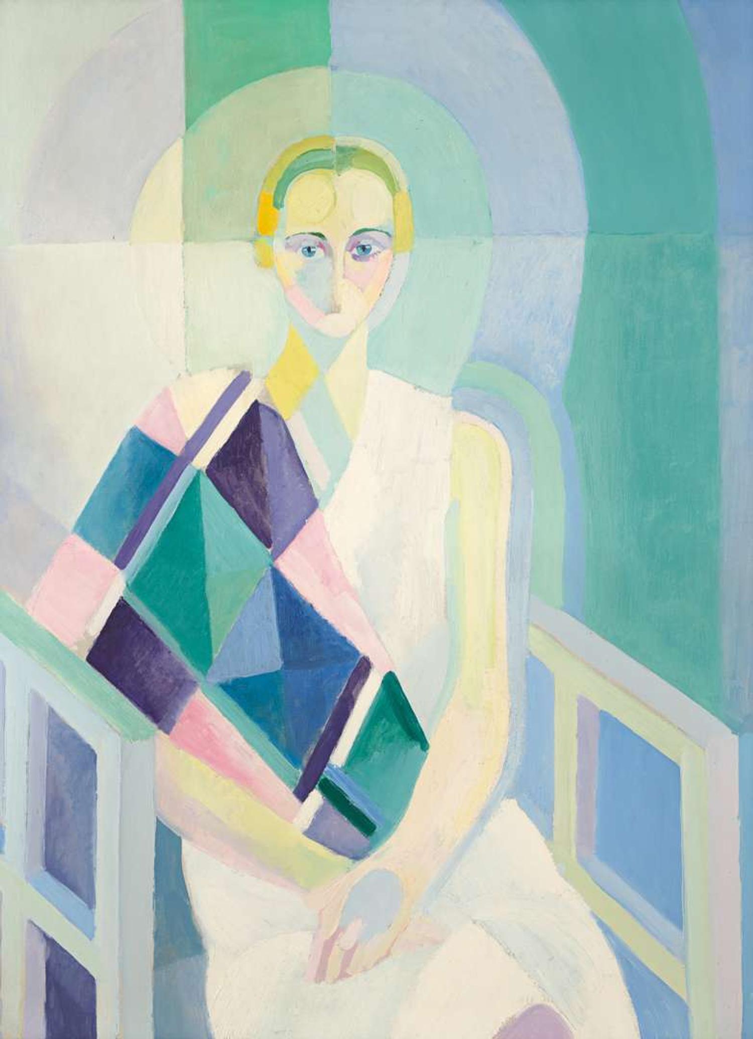Robert Delaunay (French, 1885–1941) Portrait de Madame Jacques Heim