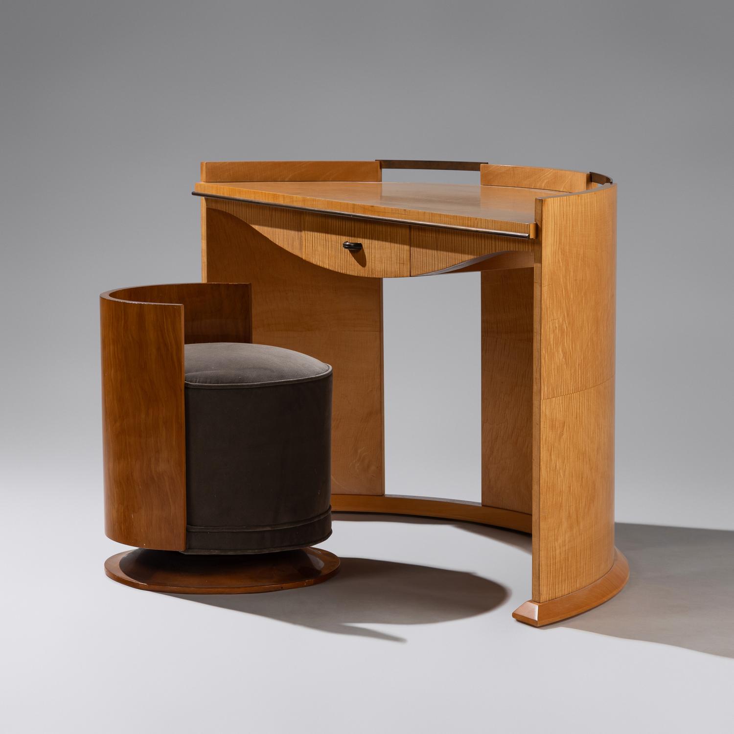 Desk and chair France, c. 1930