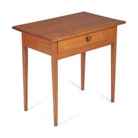 A Shaker One-Drawer Butternut Stand