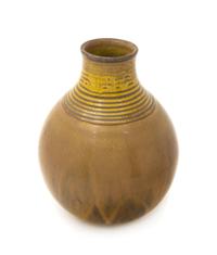 A Danish Pottery Vase, Carl Halier for Royal Copenhagen Height 8 1/2 inches. — CIRCA 1937