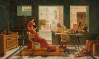 Ettore Forti (Italian, 1850-1940) — The Jewelry Store