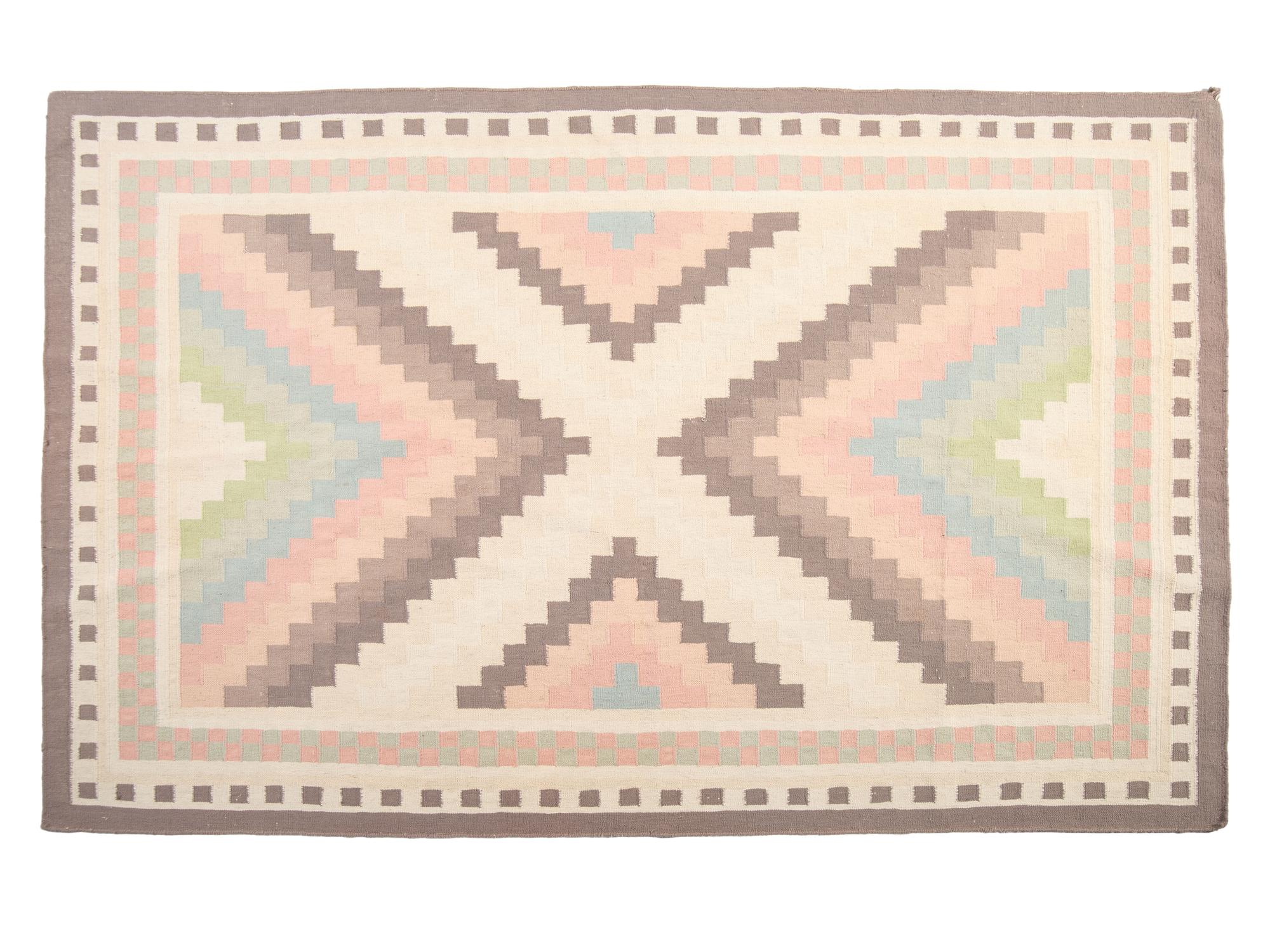 Two American Woven Rugs