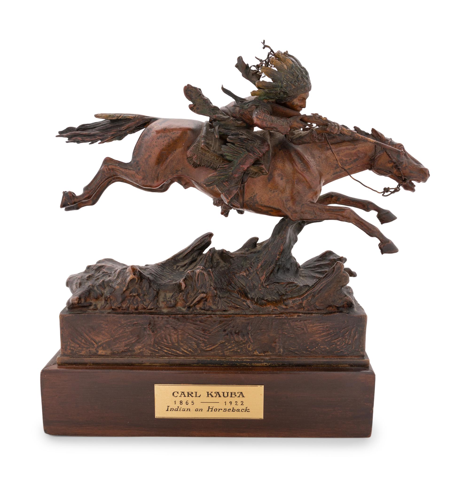 Indian Warrior on Horseback