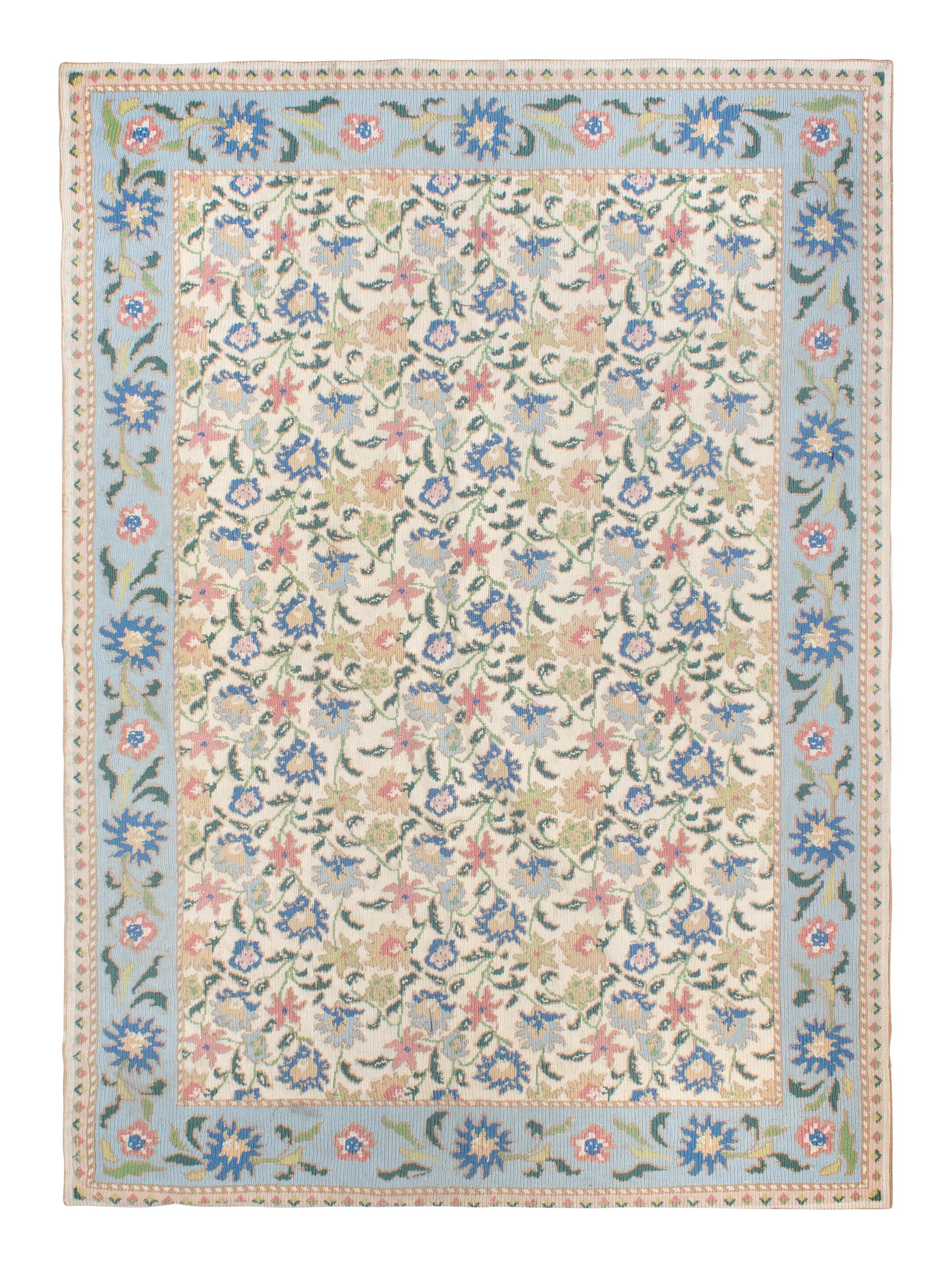 An Edwardian Style Chain Stitch Tapestry