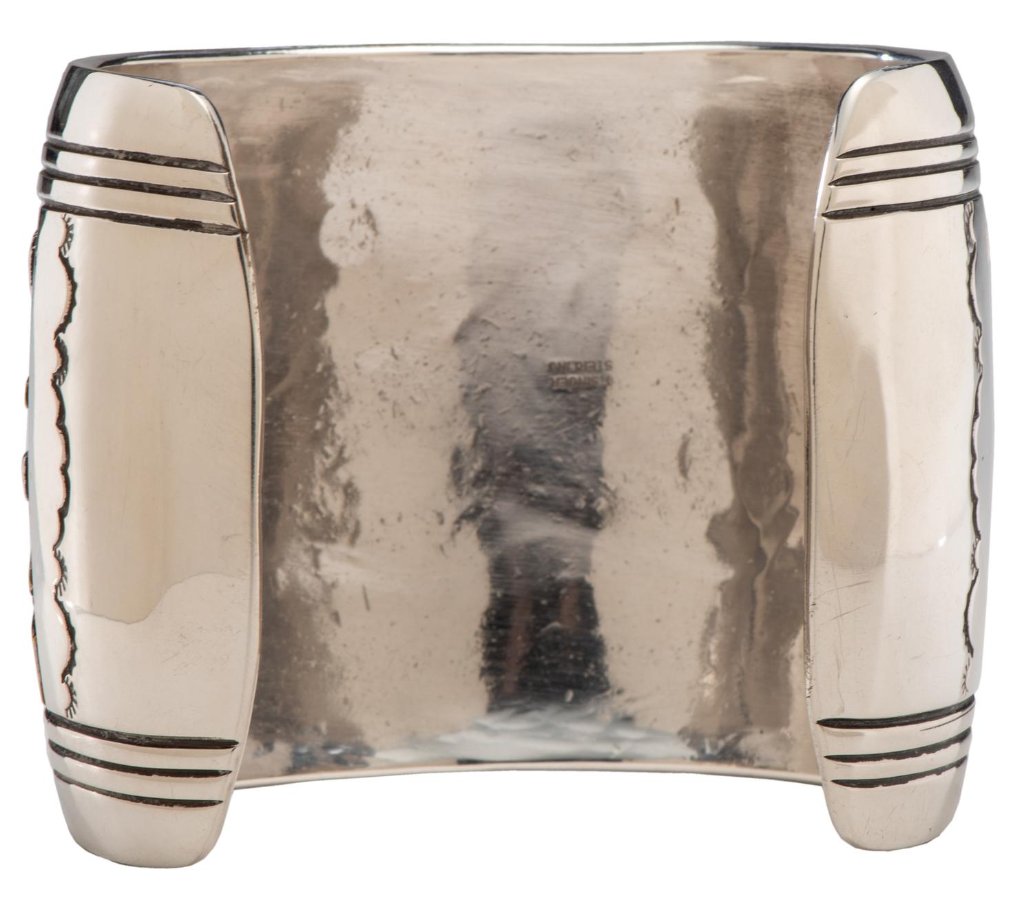 Sterling Silver and Brass Cuff Bracelet Lot is located and will ship from Denver, Colorado.