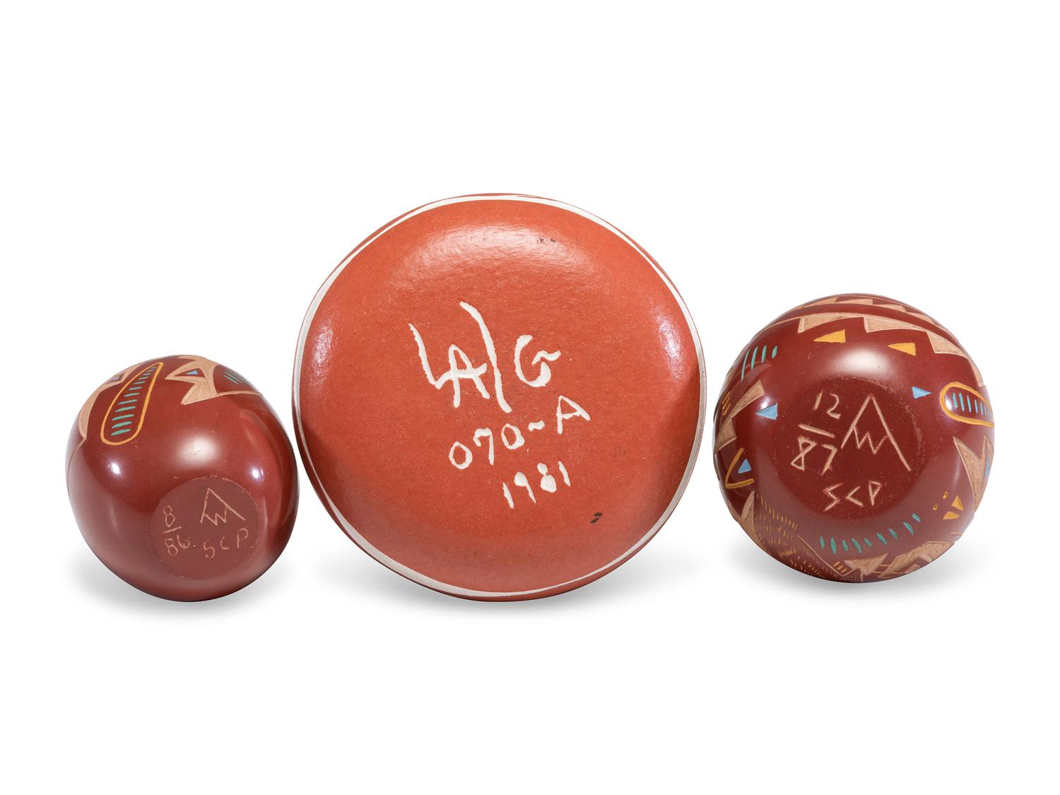 Miniature Redware Pottery