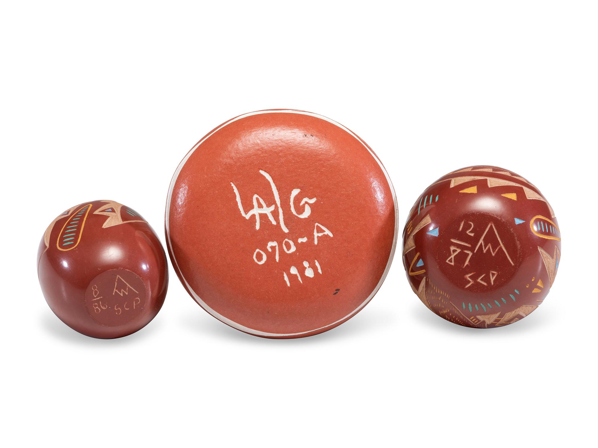 Miniature Redware Pottery