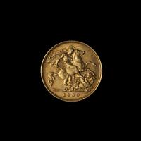[GREAT BRITAIN] 1909 Edward VII Gold Half Sovereign
