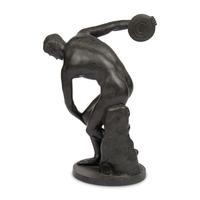 A Grand Tour Bronze Figure of Discobolos
