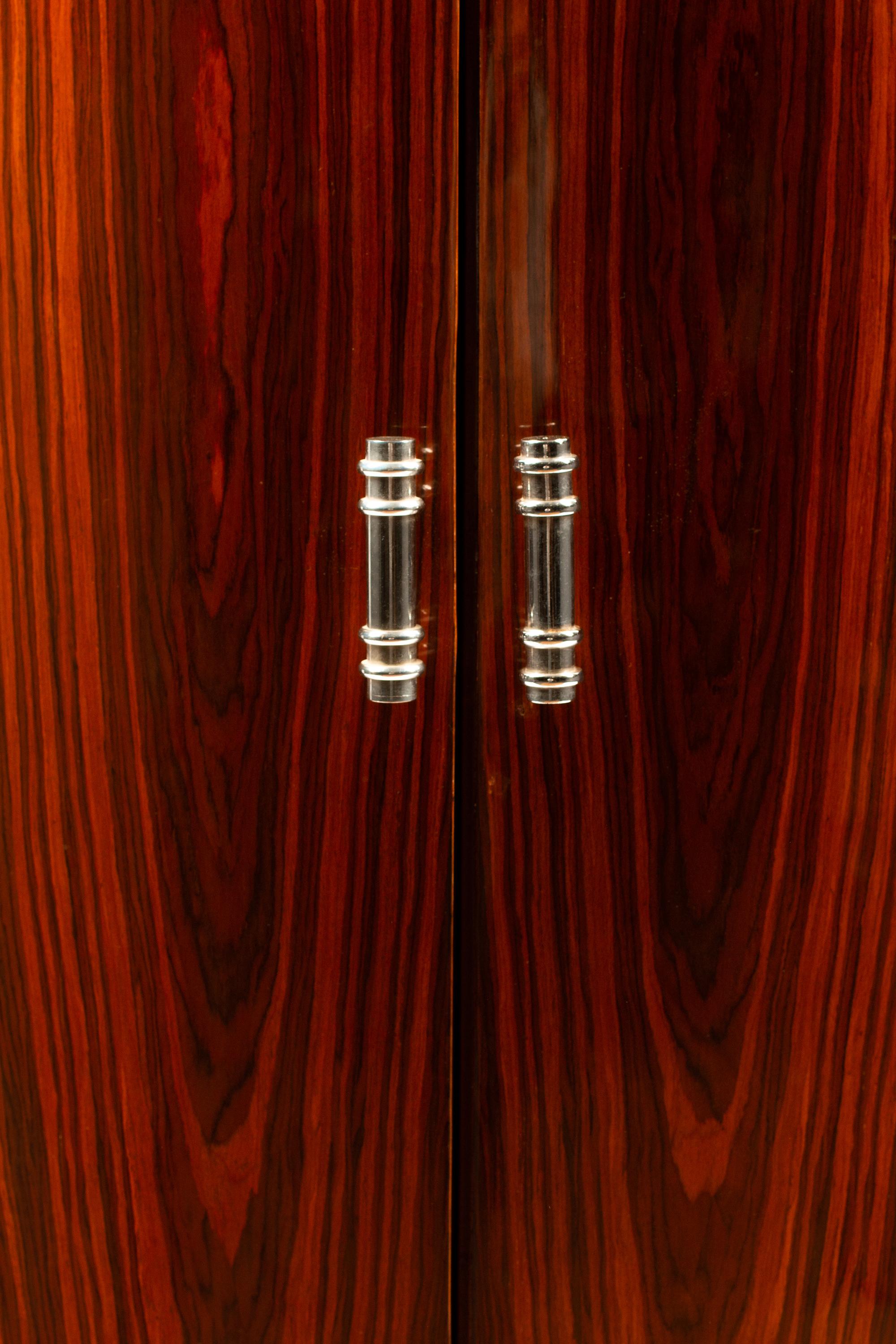 An Art Deco Style Rosewood Cabinet