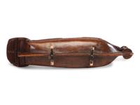 A French Prisoner of War Carved Boxwood Ship-Form Snuff Box
