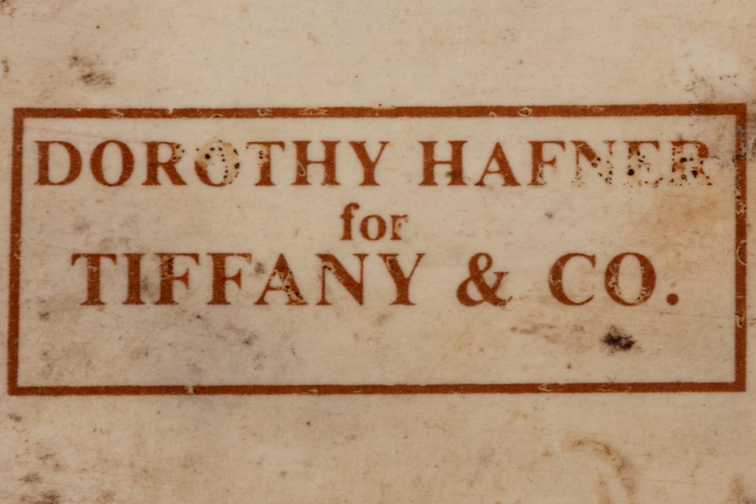 Two Dorothy Hafner for Tiffany and Co. Porcelain Vases