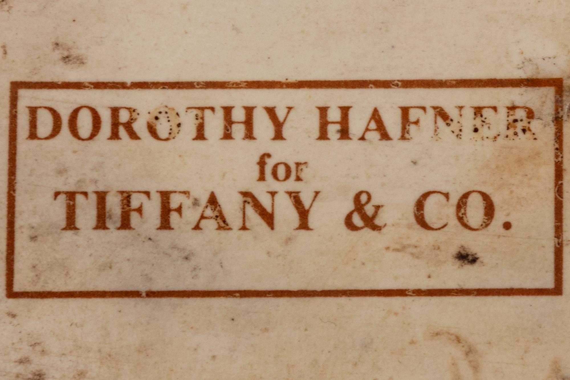 Two Dorothy Hafner for Tiffany and Co. Porcelain Vases