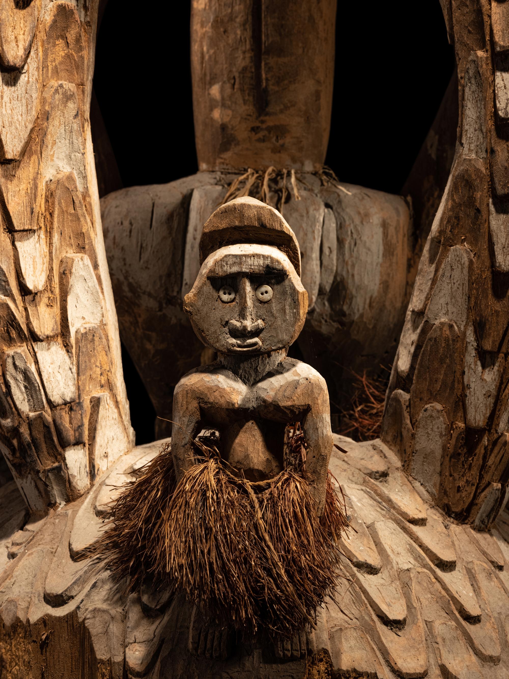 An Iatmul Wood Orator's Table