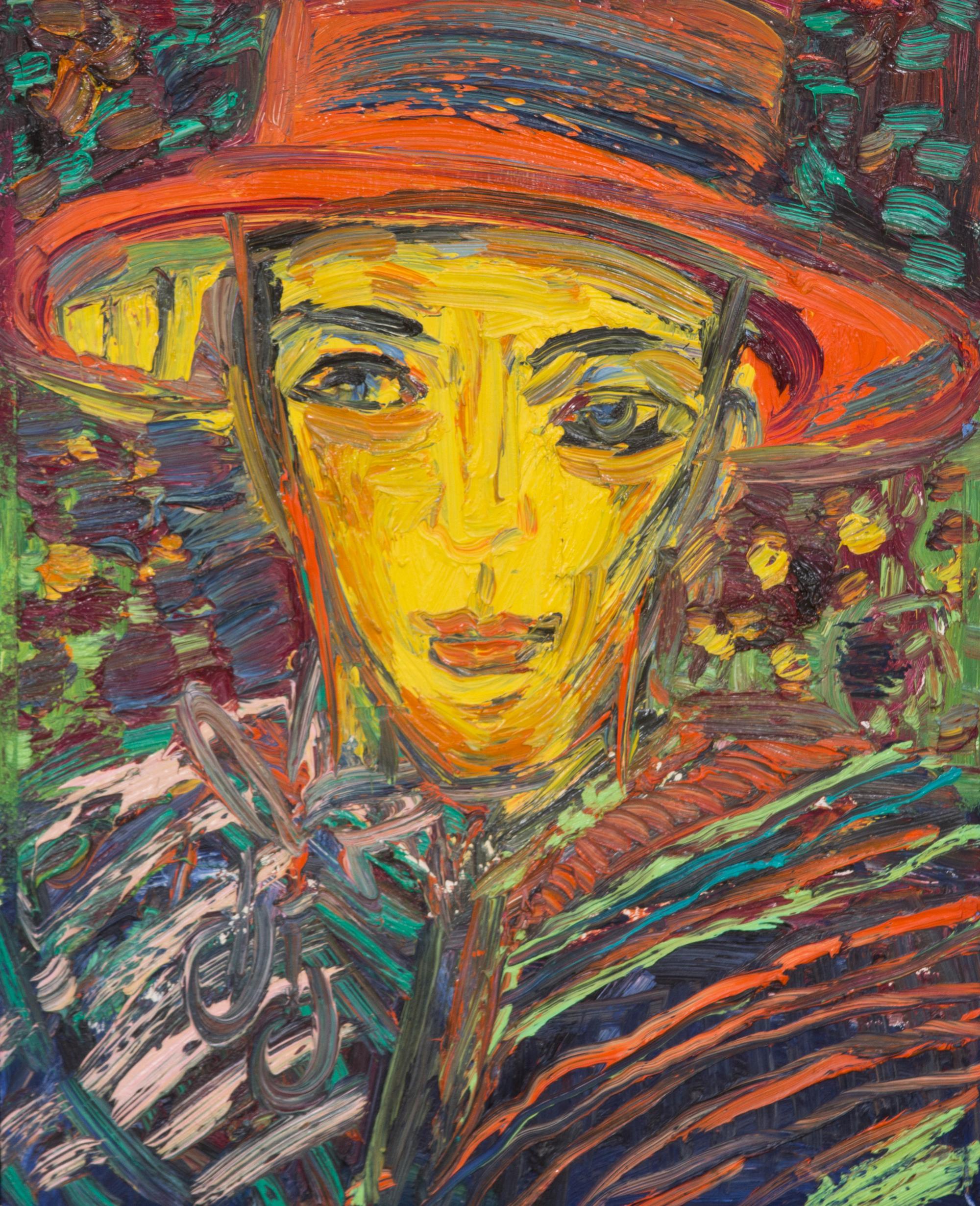 Hunt Slonem, (American, b. 1951), Rudy Valentino, 2005