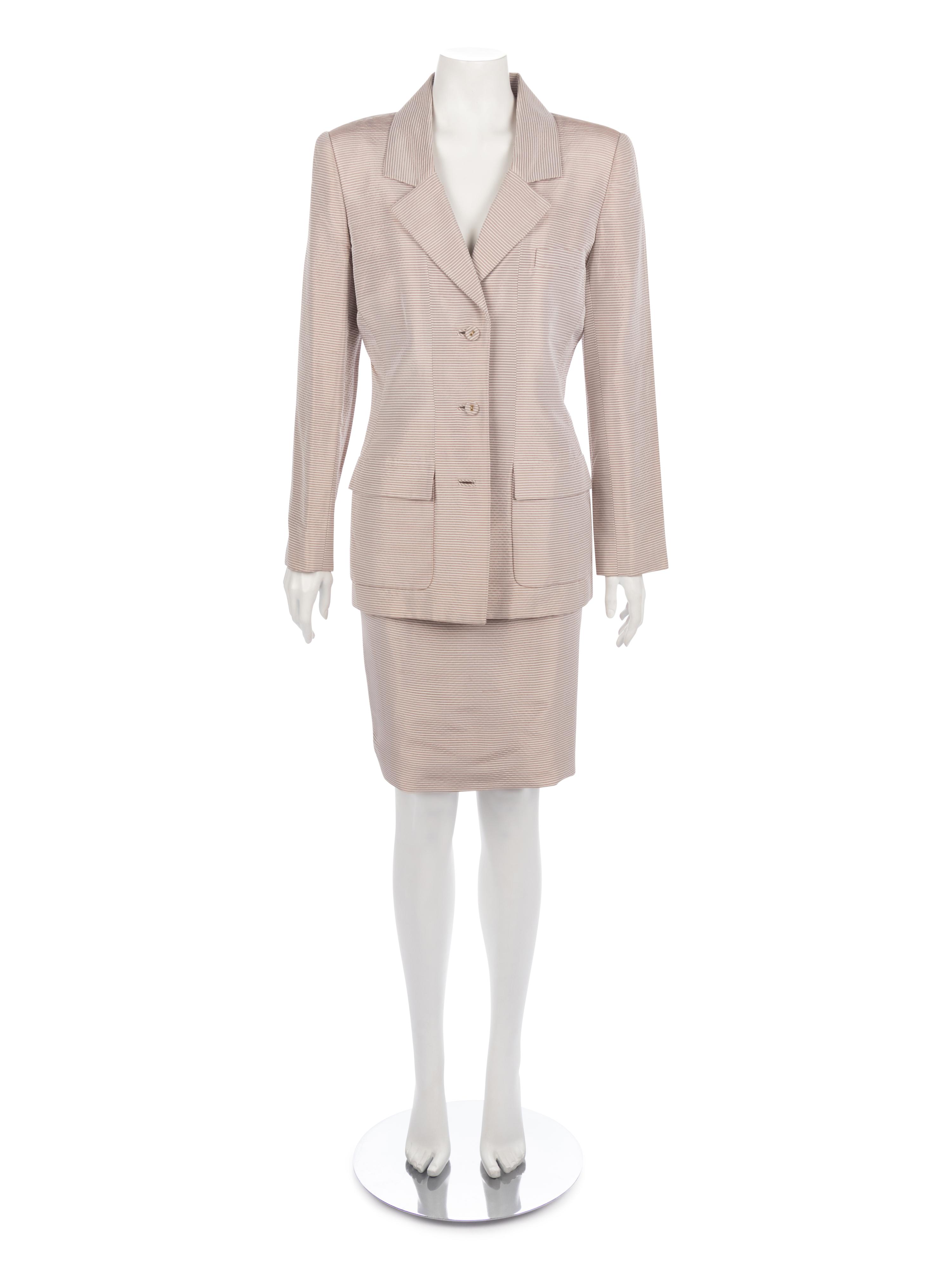 Six Designer Skirt Suits, 1990-2000s