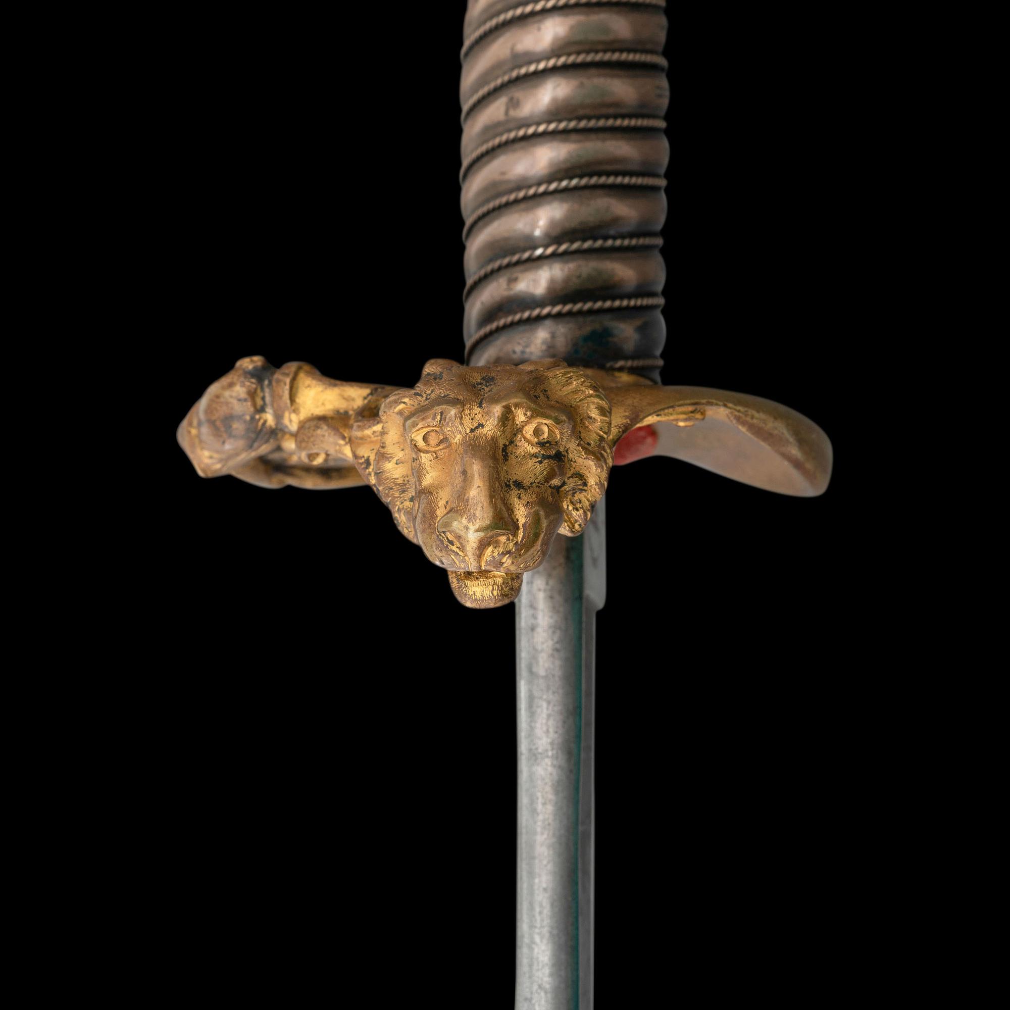 Tiffany & Co. Greco-Roman Bust Hilt Presentation Sword of Capt. A.A. Donalds - 2nd Fire Zouaves - Mortally Wounded at Bristoe Station