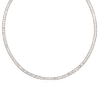 PLATINUM AND DIAMOND COLLAR NECKLACE