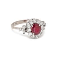 RUBY AND DIAMOND RING