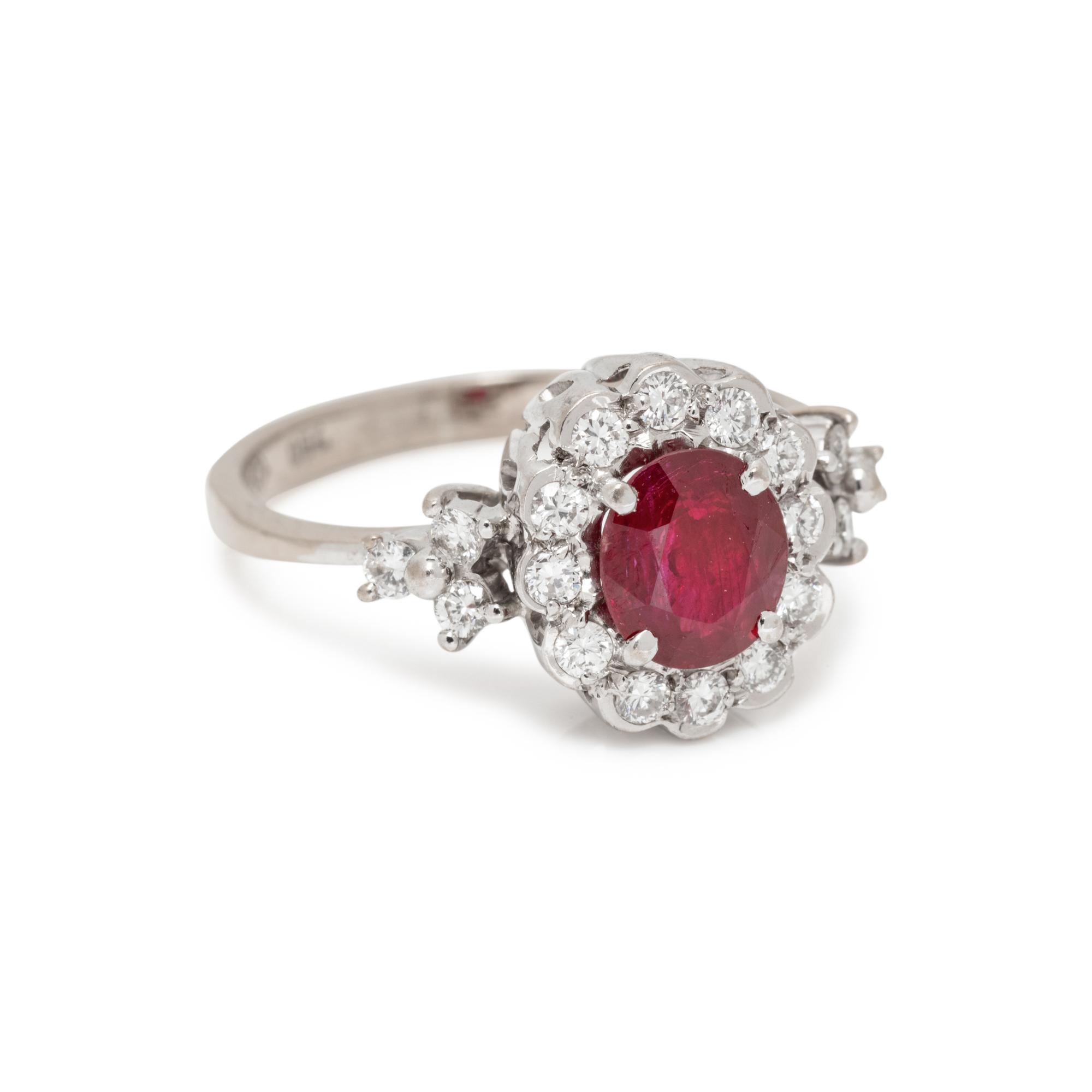 RUBY AND DIAMOND RING