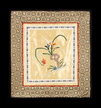 A Collection of 33 Chinese Embroidered Silk Panels 近代 綉片33幅