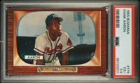 A 1955 Bowman Hank Aaron Baseball Card No. 179 (PSA 5.5 EX+)