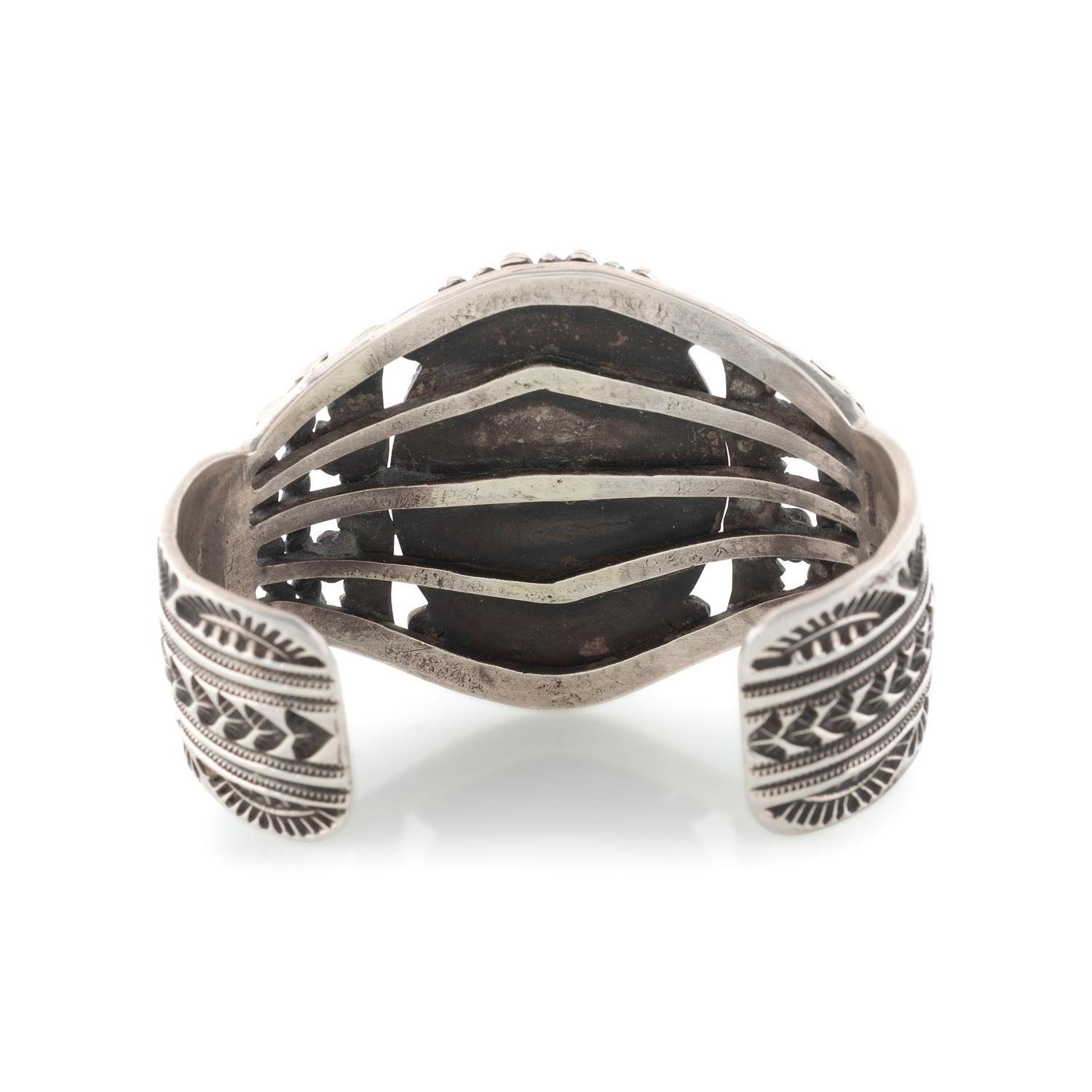 Sterling Silver and Turquoise Cuff Bracelet