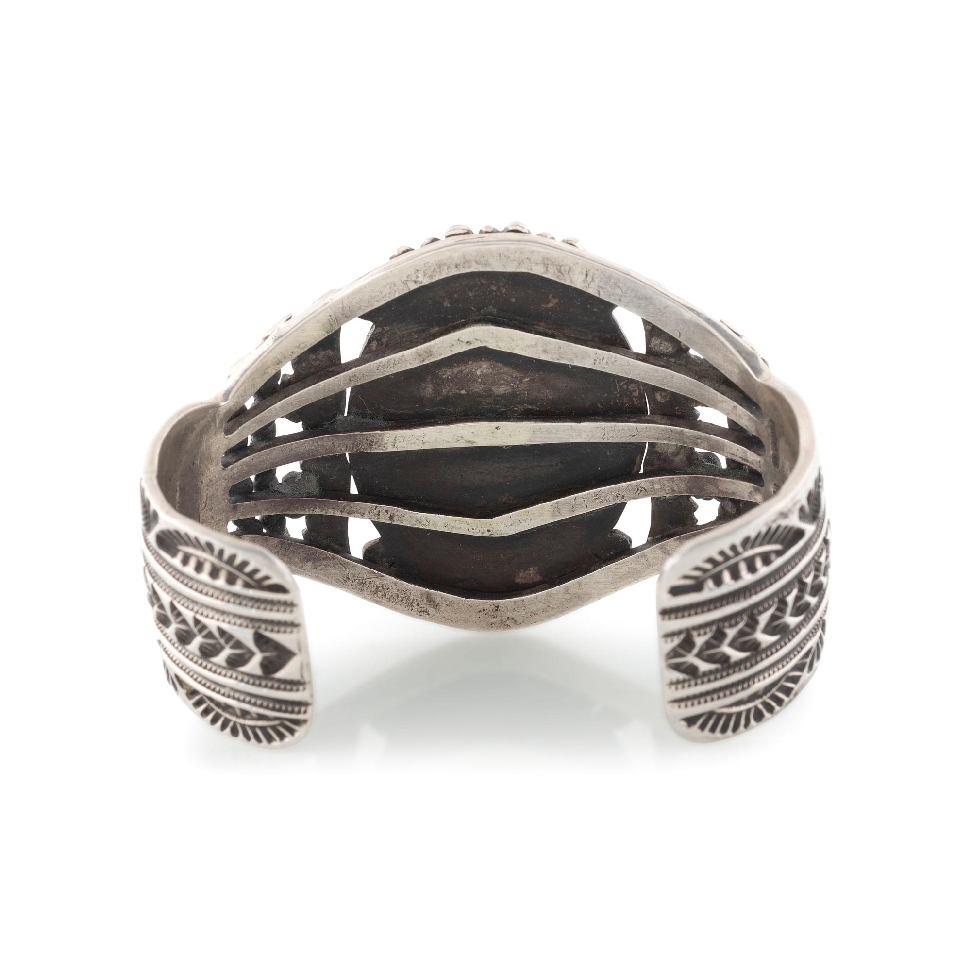 Sterling Silver and Turquoise Cuff Bracelet