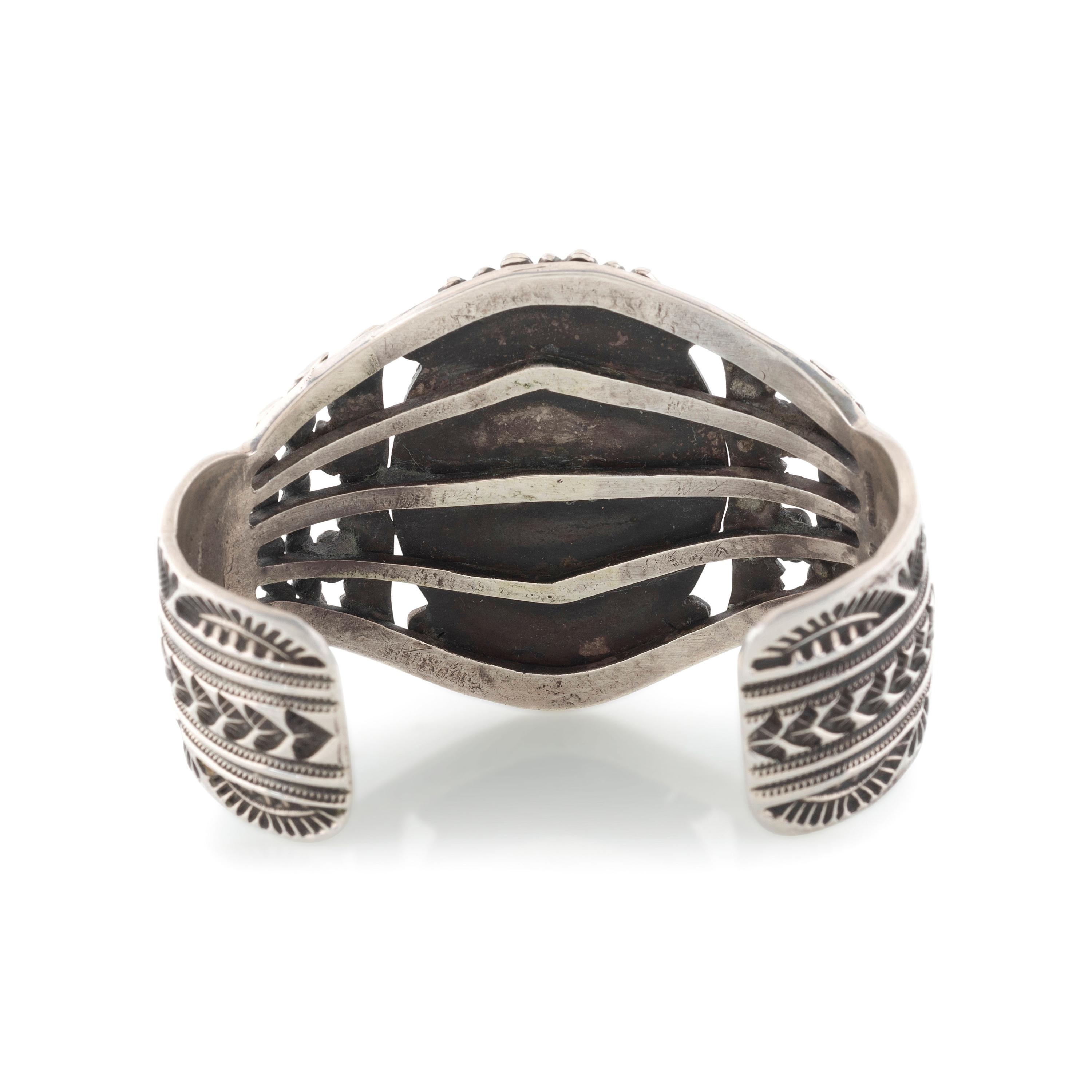 Sterling Silver and Turquoise Cuff Bracelet