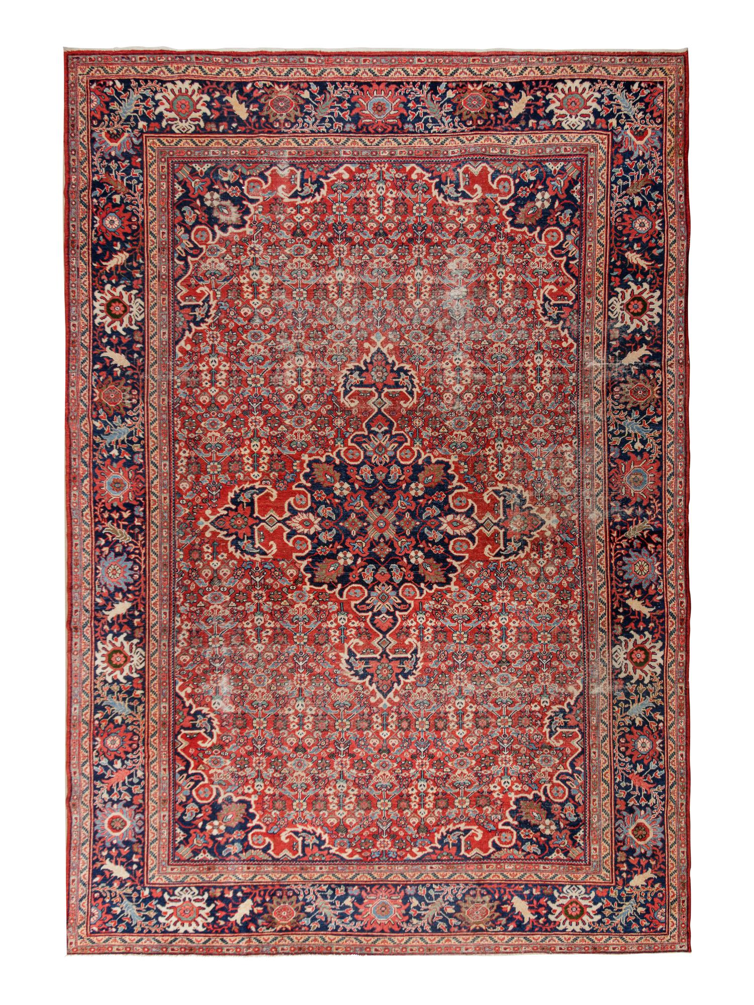 A Mahal Wool Rug