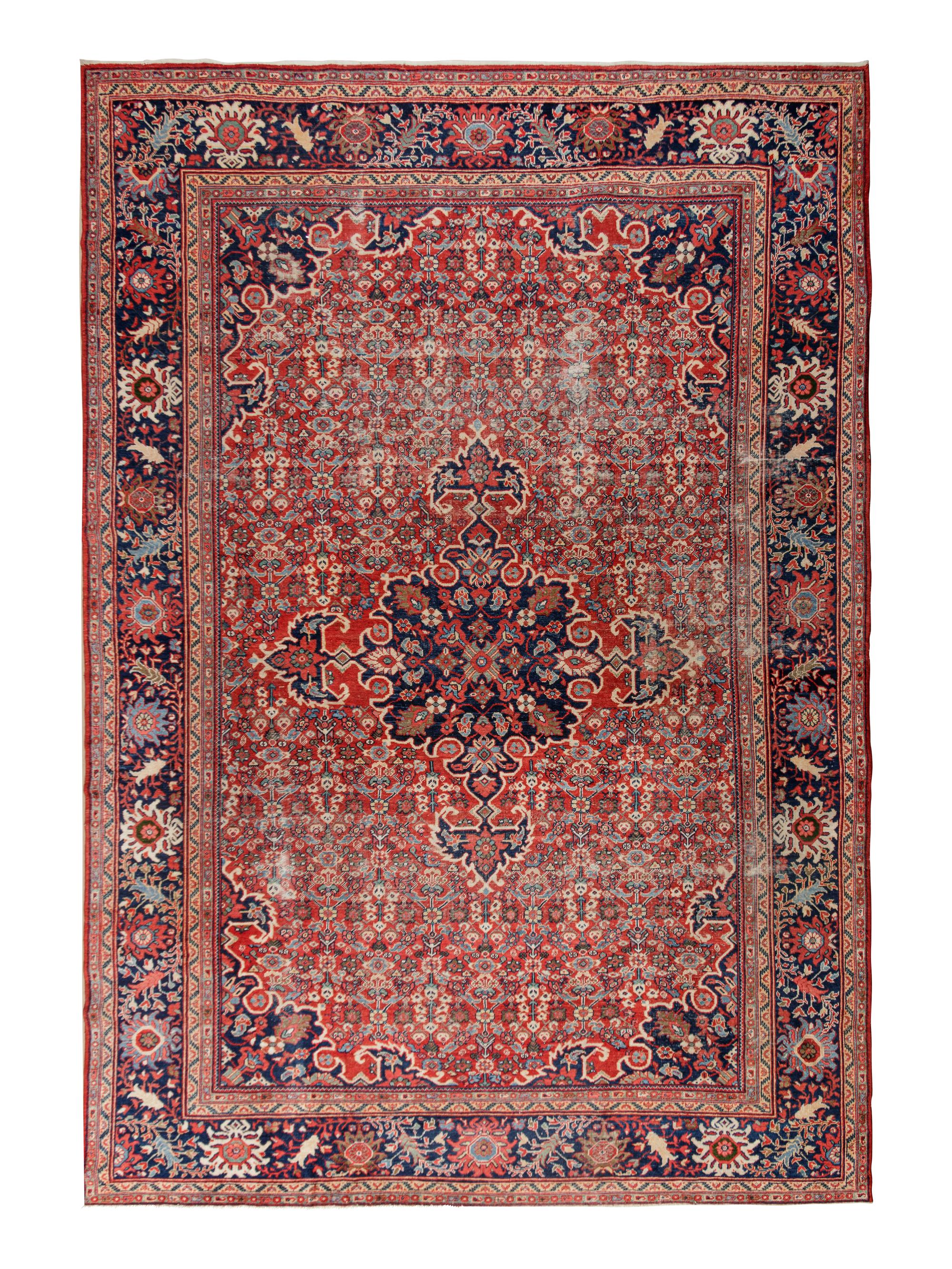 A Mahal Wool Rug