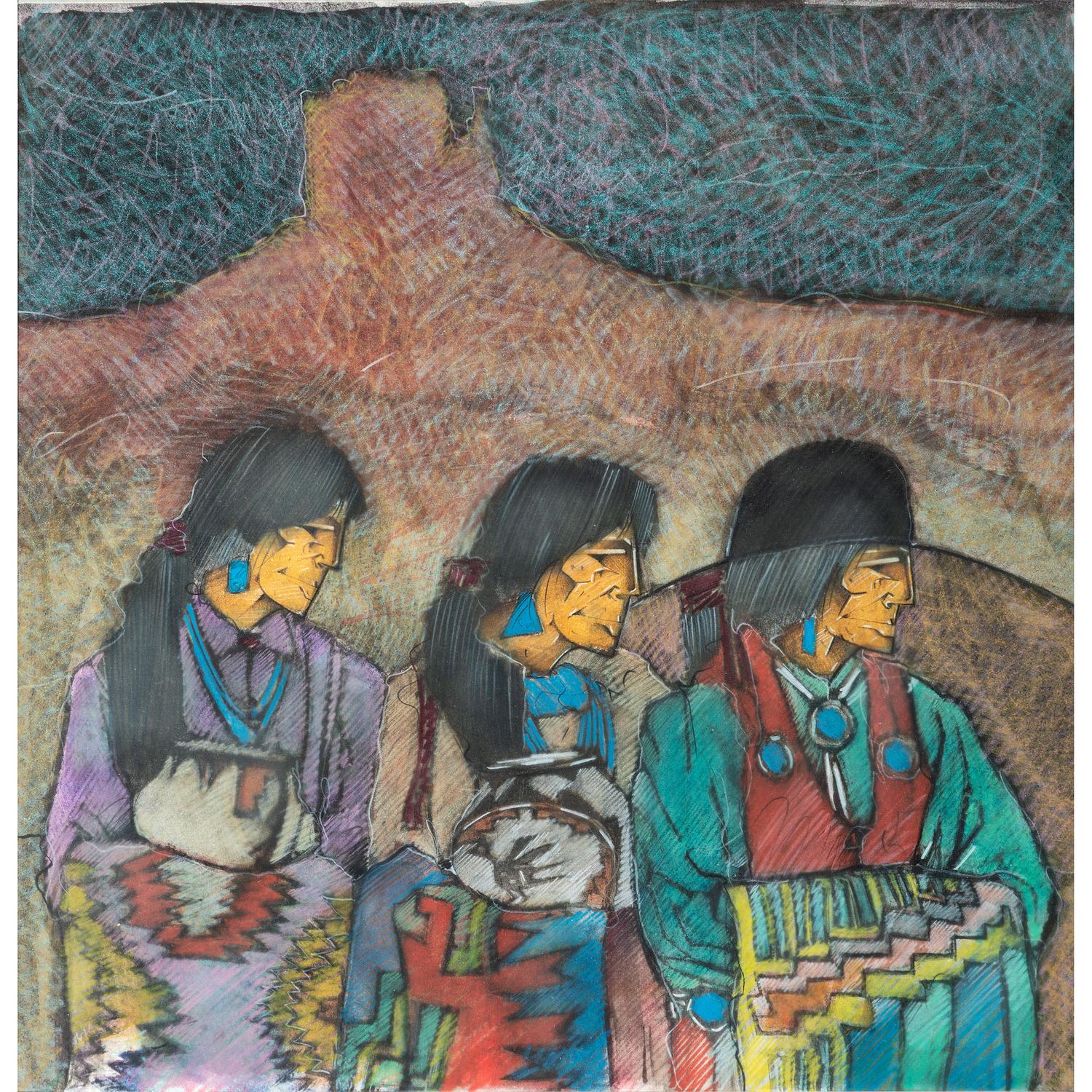 untitled, three figures