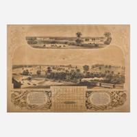 [Philadelphia] Moras, F(erdinand). Panorama Hill, Hestonville, West Philadelphia